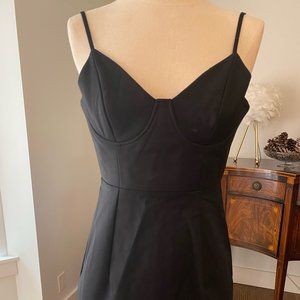 Princess Polly Black Mini Dress Size 4